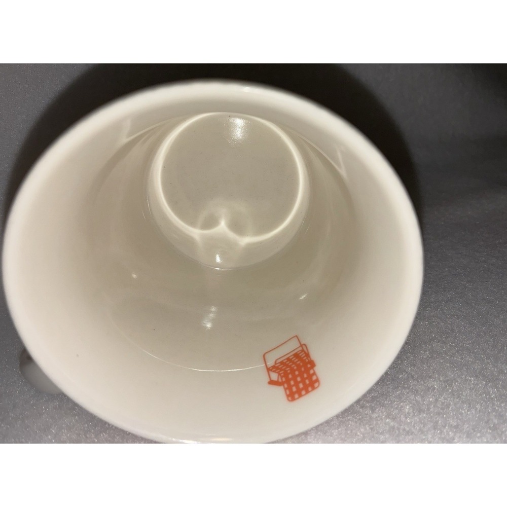 2006 Starbucks Orange Yellow Webbed Lawn Chair Coffee Mug Cup 16 Oz Retro - Picture 6 of 8
